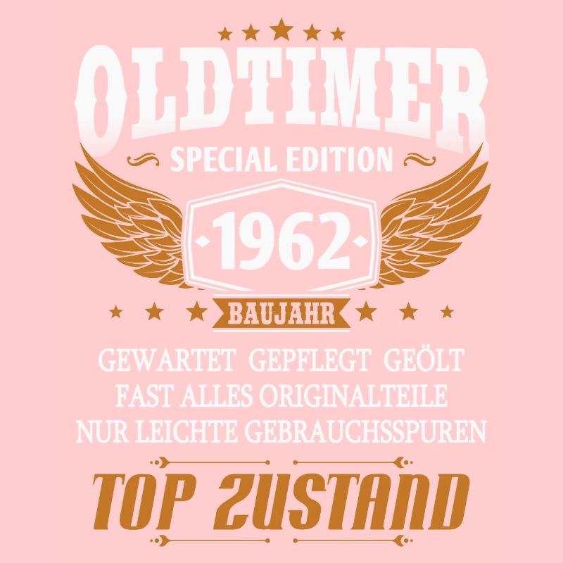 Oldtimer Baujahr 1962 geboren Geburtstag Spruch