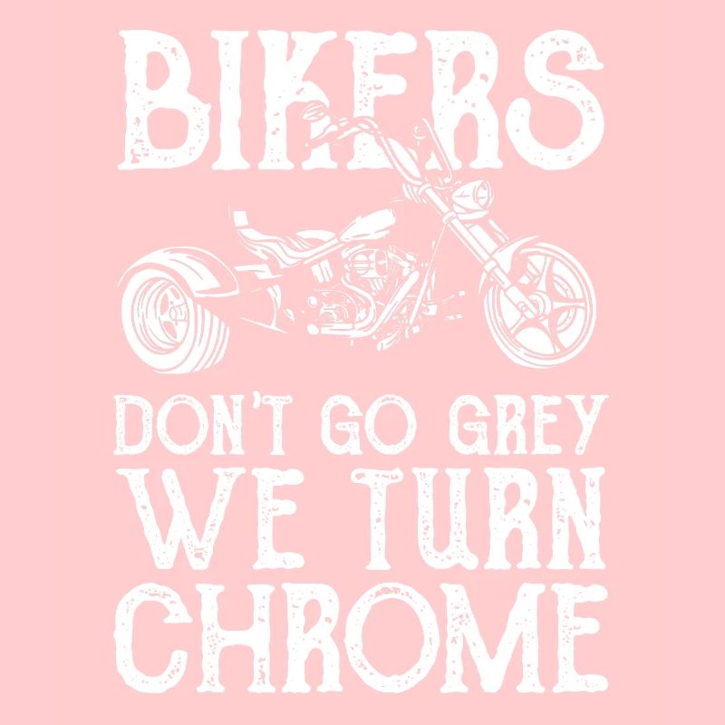 Les motards ne deviennent pas gris, nous passons au chrome