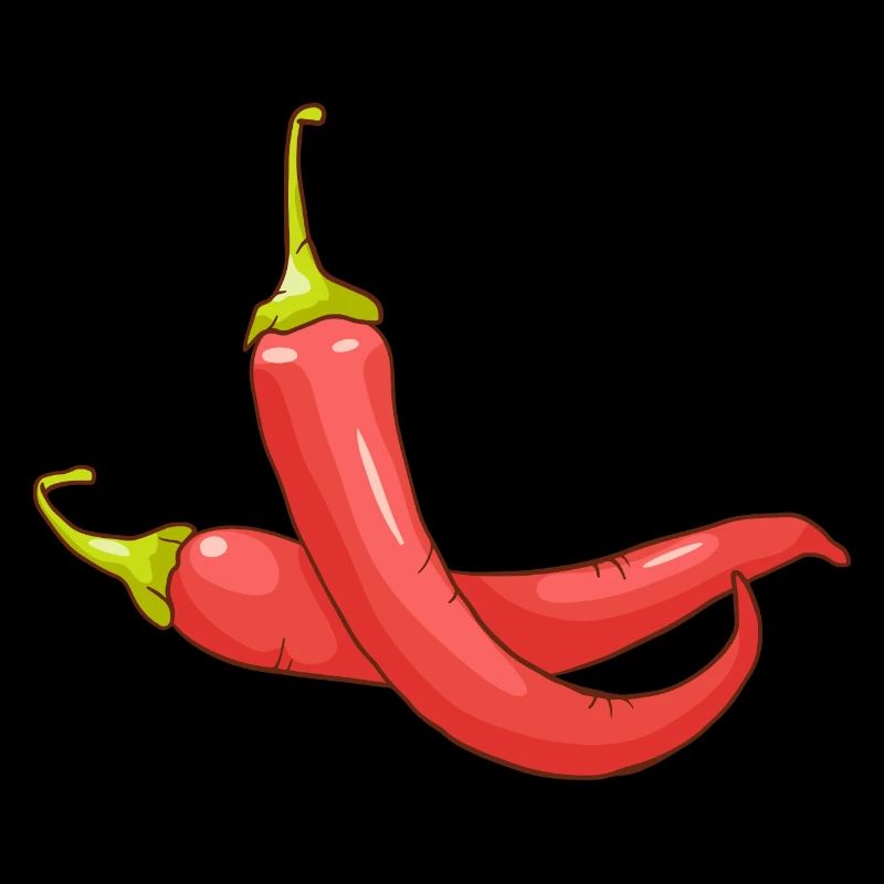 Red chilli pepper hot pepper vegetables