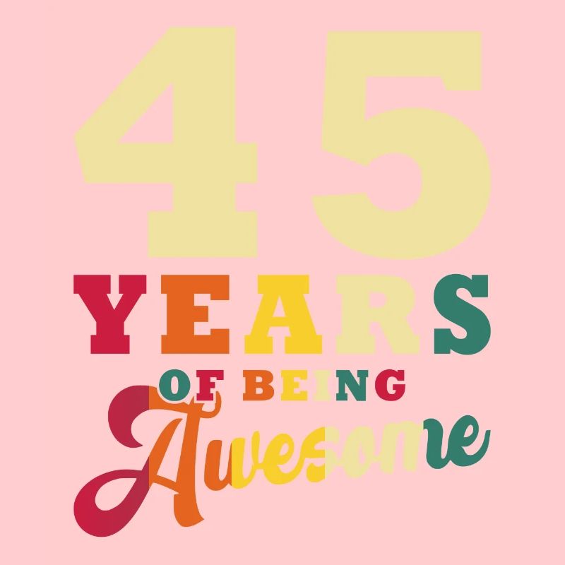 45 ans de 45e anniversaire