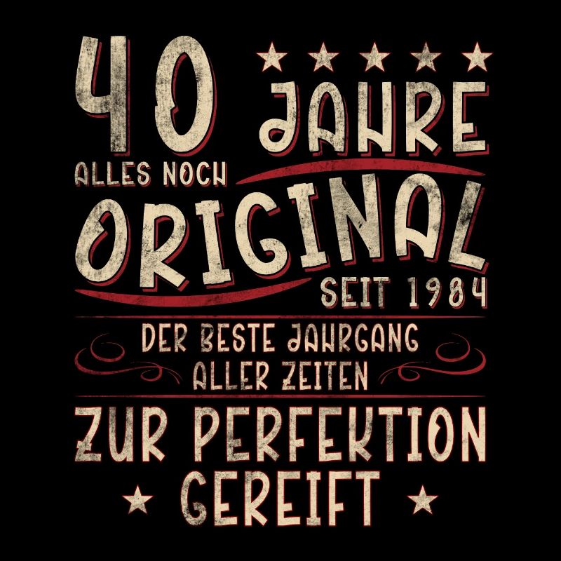 Geburtstag 40