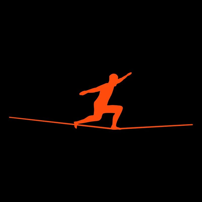 Slackline, Climbing