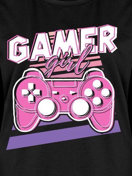 Gamer Girl Pink Retro-Controller