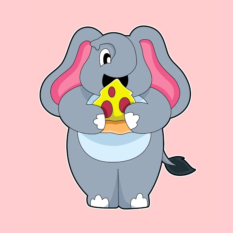 Pizza éléphant