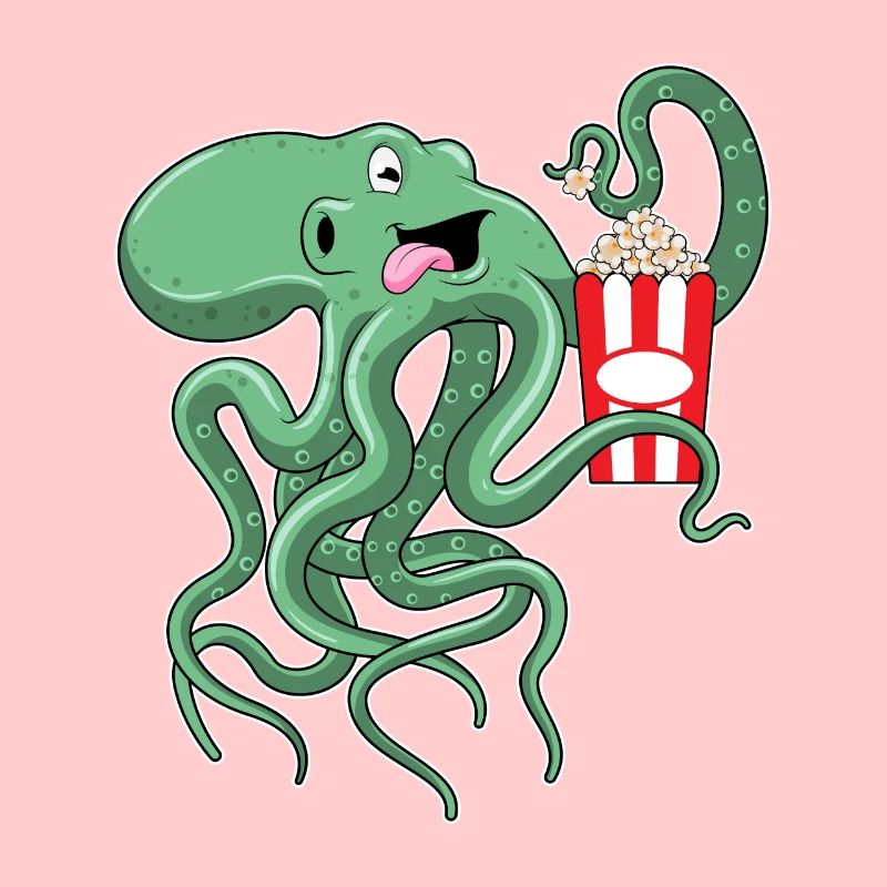 Popcorn pieuvre