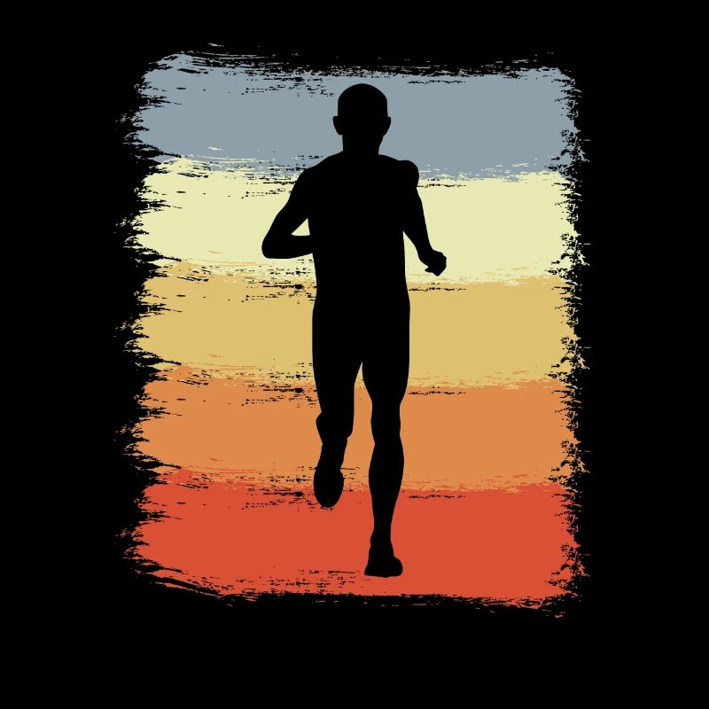 Vintage Runner Sketch