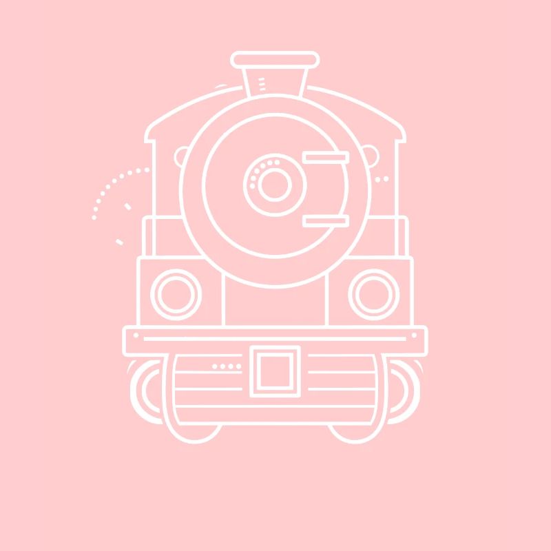 Locomotive Comic Style