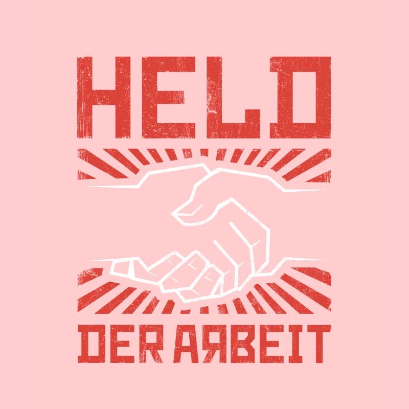 HELD DER ARBEIT OSSI HANDWERKER DDR ARBEITER