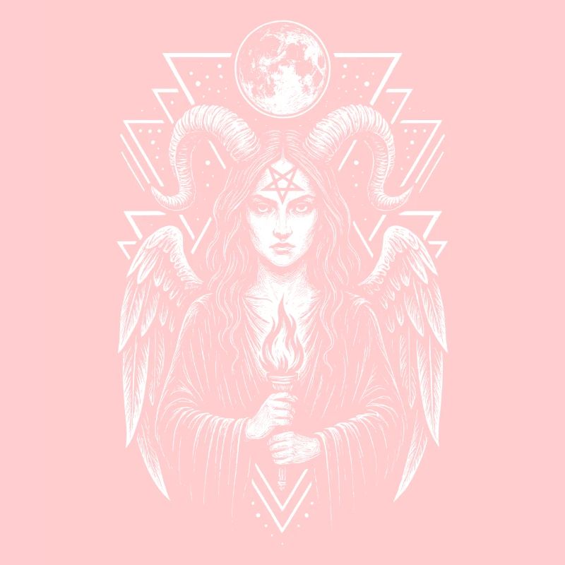 Dämonin Lilith Hexe Dunkle Magie Okkult Symbol