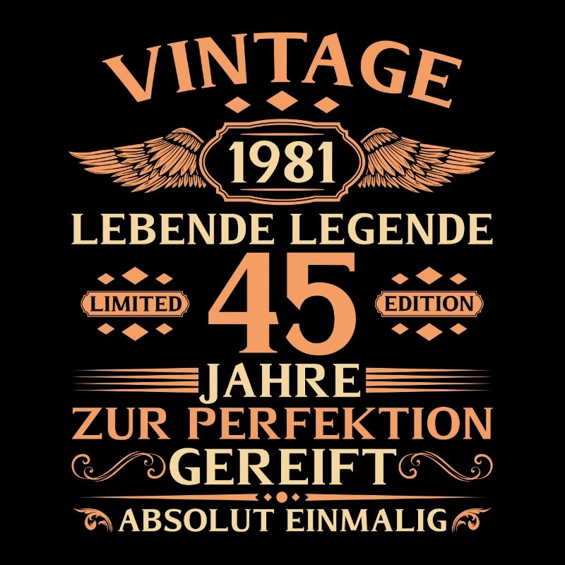 45e anniversaire Année 1981