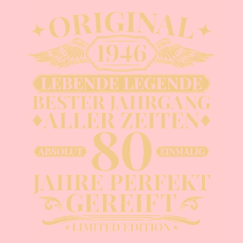 Born in 1946 Legend 80th Birthday