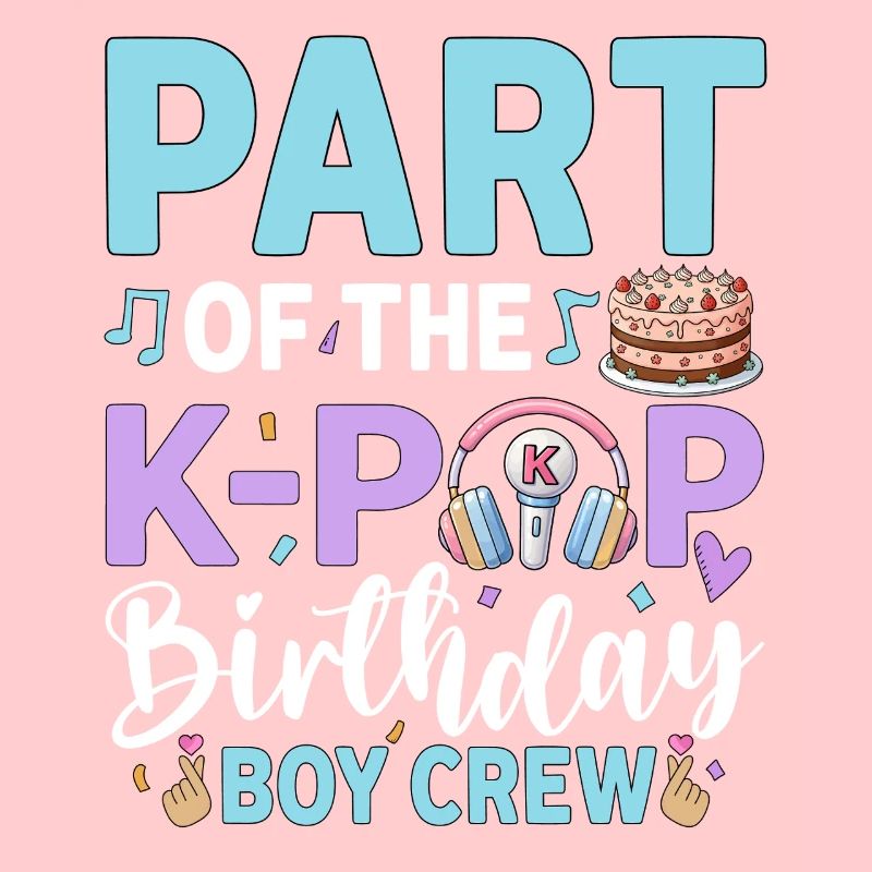 Membre de l’équipe K-Pop Birthday Boy