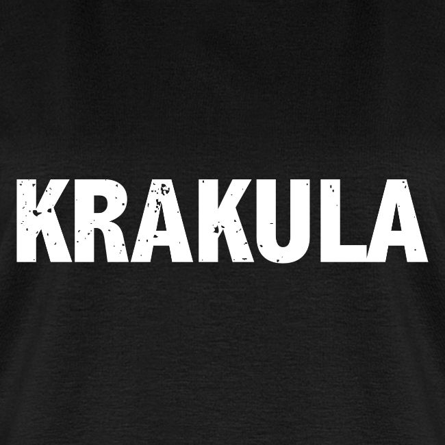 Krakula Schriftzug