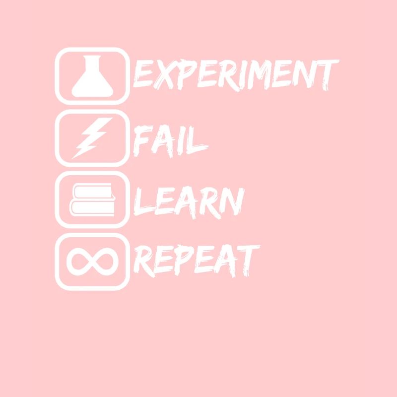 Chemie Experiment Fail Learn Repeat Agile Mindset