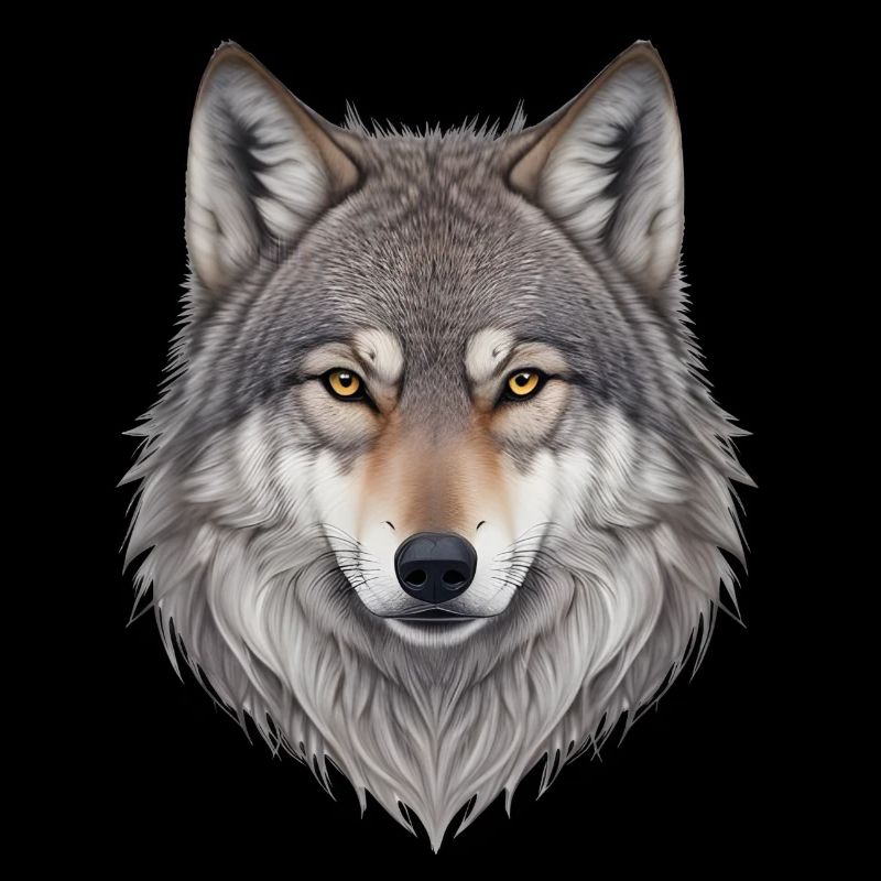 Tête de loup