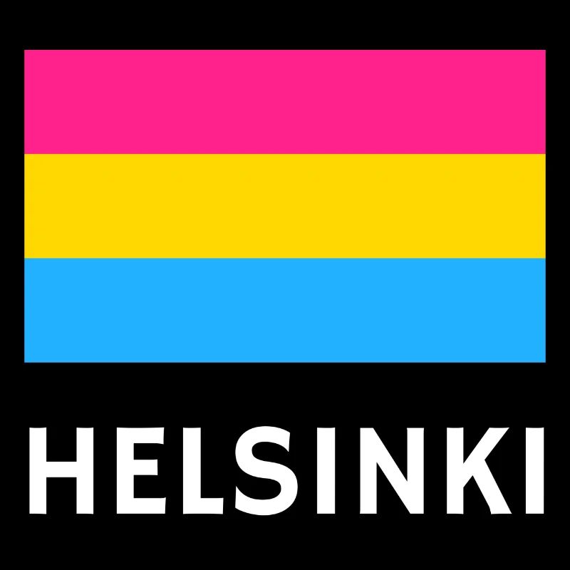 Pan Pride Drapeau Helsinki