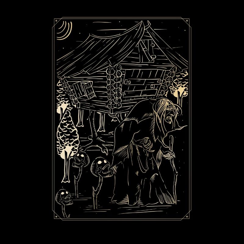 Baba Yaga Witch Witchcraft Spells Gift