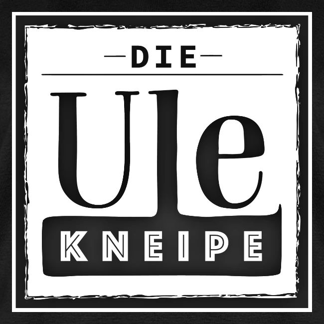 Die Ule - Das Logo in Schwarzweiss