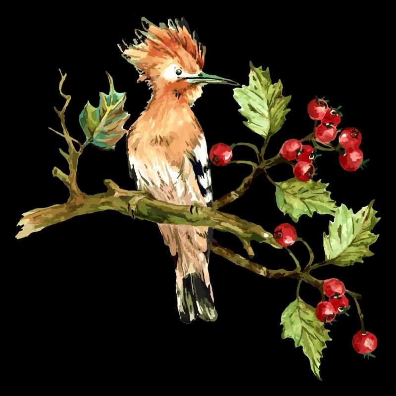 Bunter Vogel