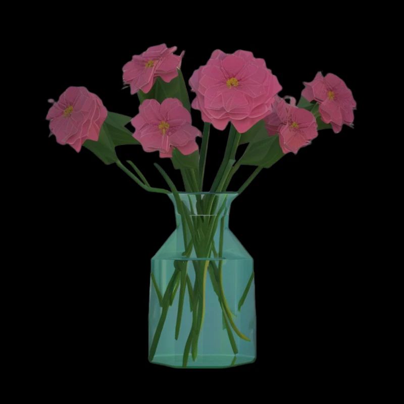 blomster i vase