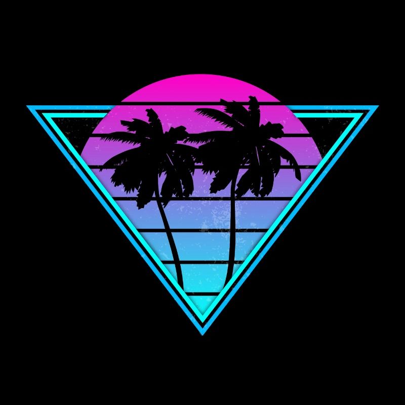 Retro Palm Trees