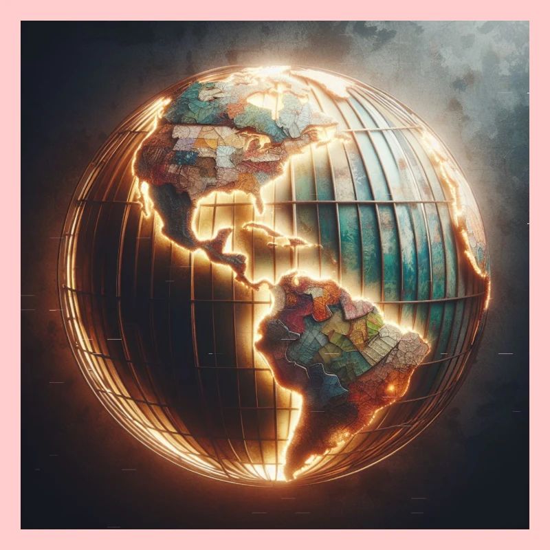 Glowing globe