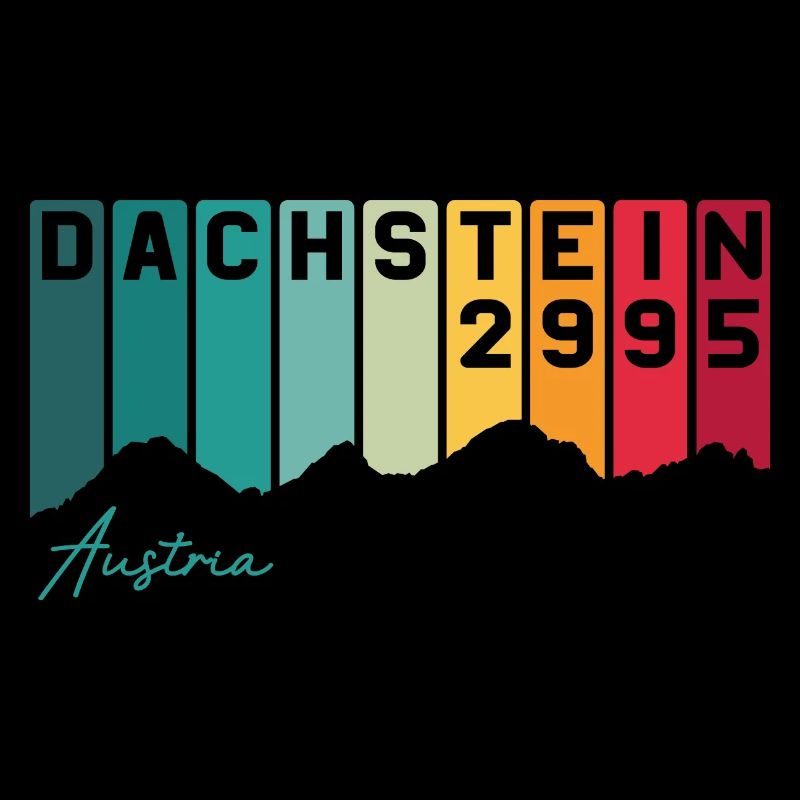 Dachstein Austria Schladming Styrie Retro Berg