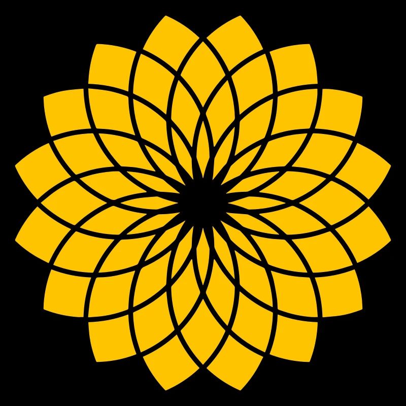 Orange Lotus