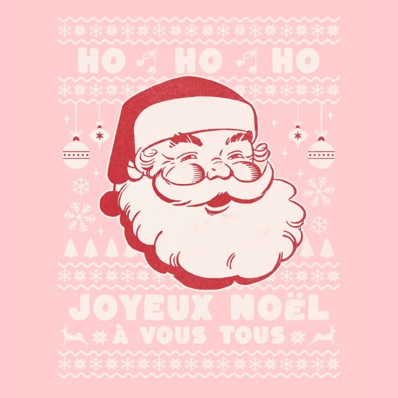 Joyeux Noël - Père Noël Style Pull Moche