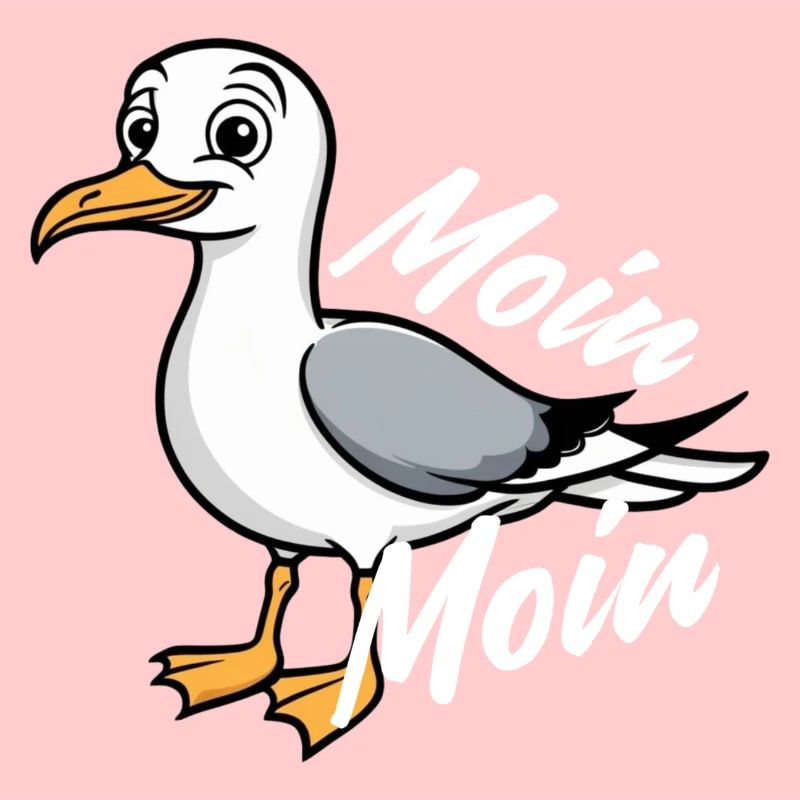 Hamburger Original / Möwe Moin Moin