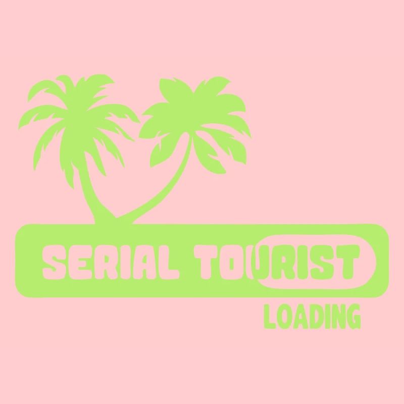 serial tourist citation palmier loading humour