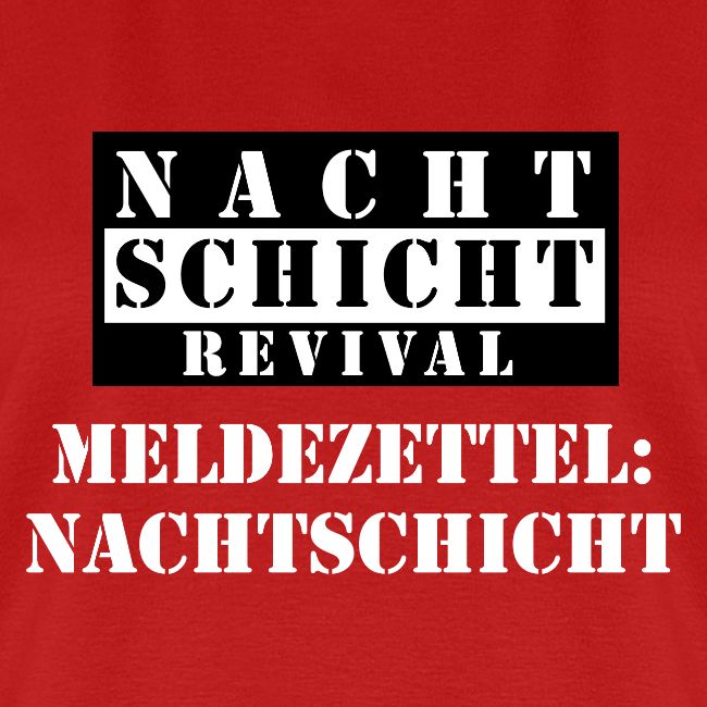 Meldezettel Nachtschicht