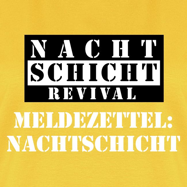 Meldezettel Nachtschicht