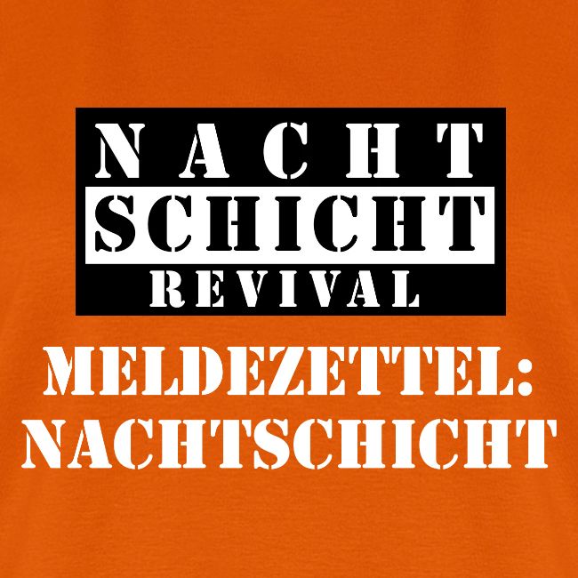 Meldezettel Nachtschicht