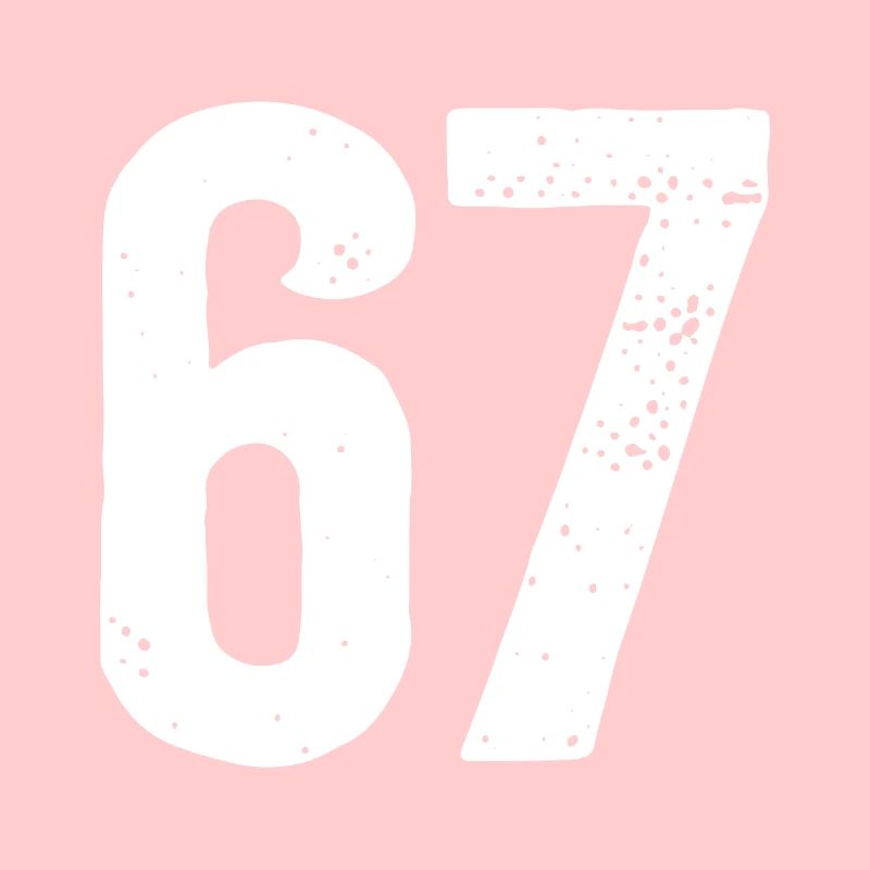 67 Numéros Blanc