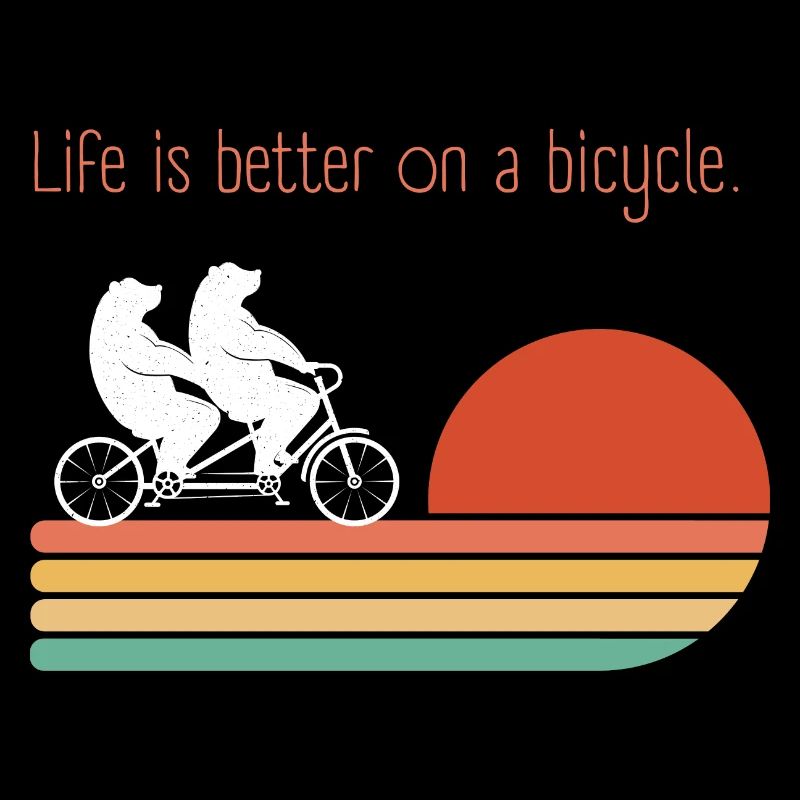 Life is better on a bicycle