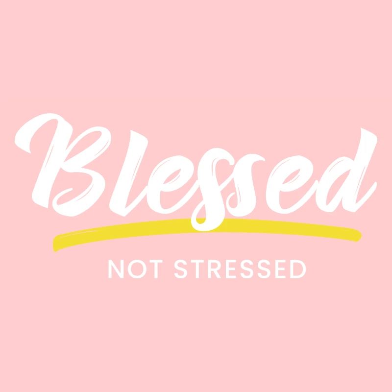Bless'd not Stressed