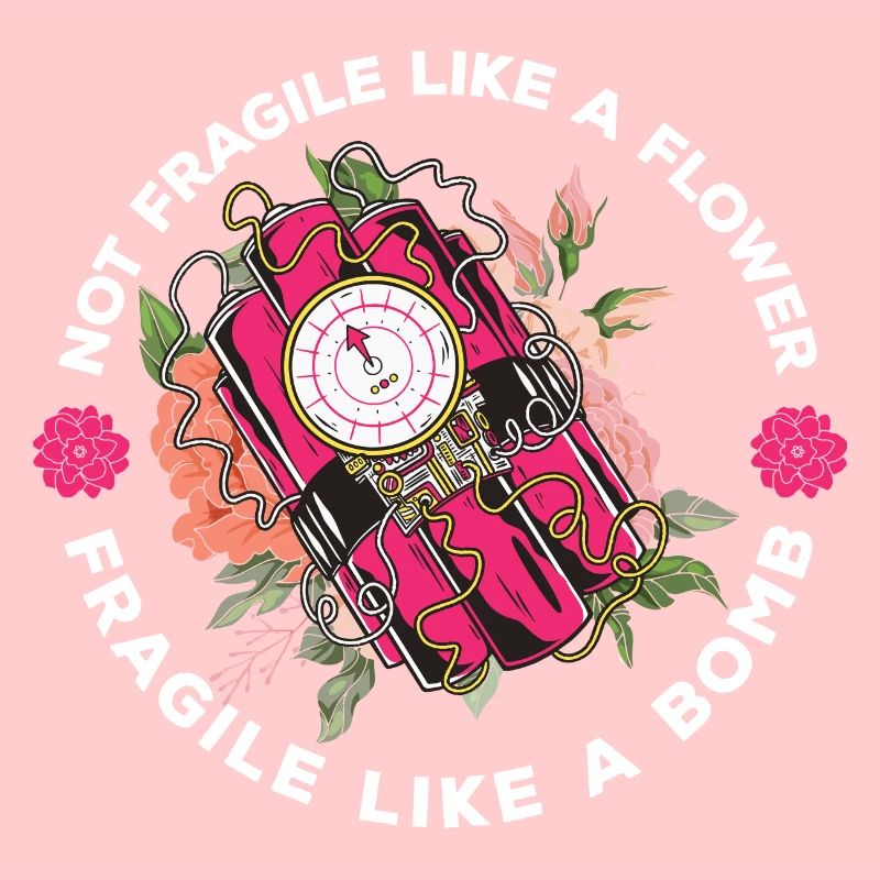 Pas fragile comme une fleur, mais un