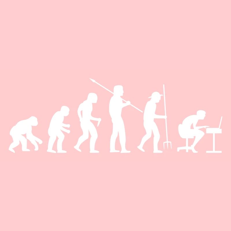EVOLUTION Monkey to Human to Office