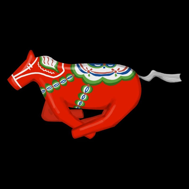 Course de cheval de vallée