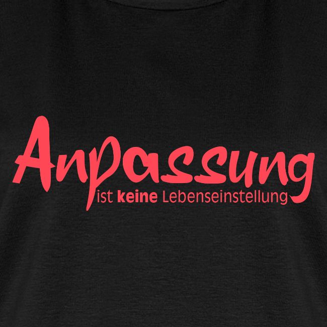 Anpassung rot