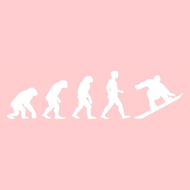 Evolution des Menschen | Snowboarden