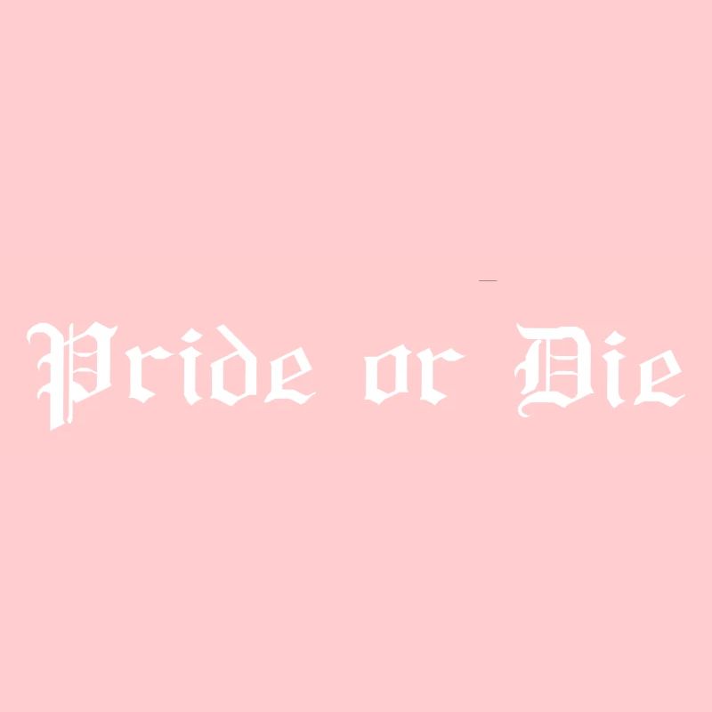 Pride or Die white