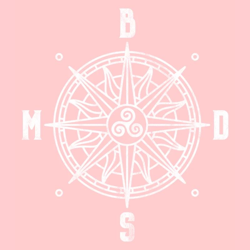 BDSM Compass Triskele Sadomaso Sub Gift