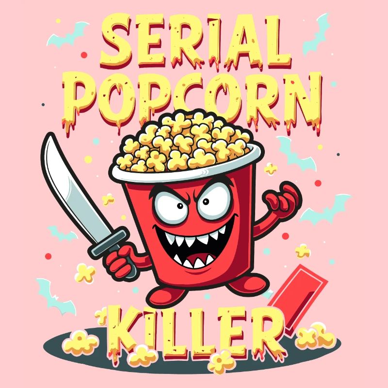 Fun "Serial Popcorn Killer" theme