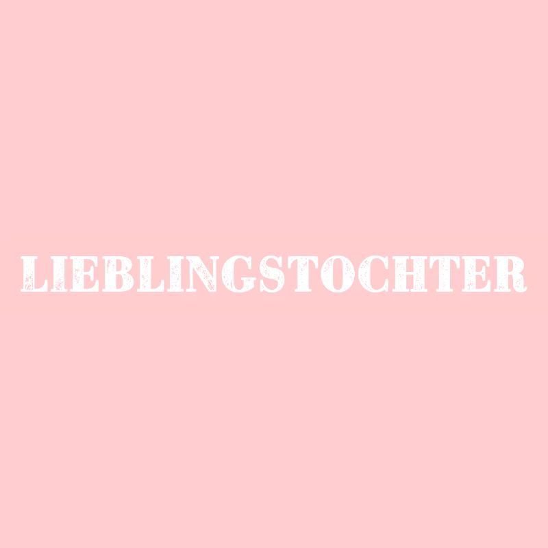 Lieblingstochter - Tshirt Geschenk