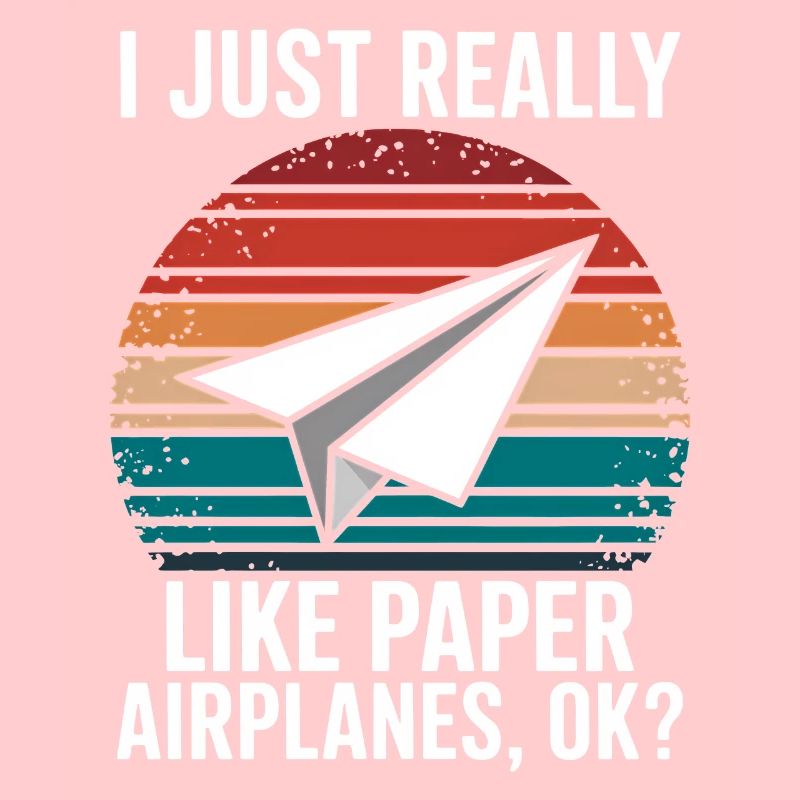 Papierflieger Spruch Witz Papierflugzeug Geschenk