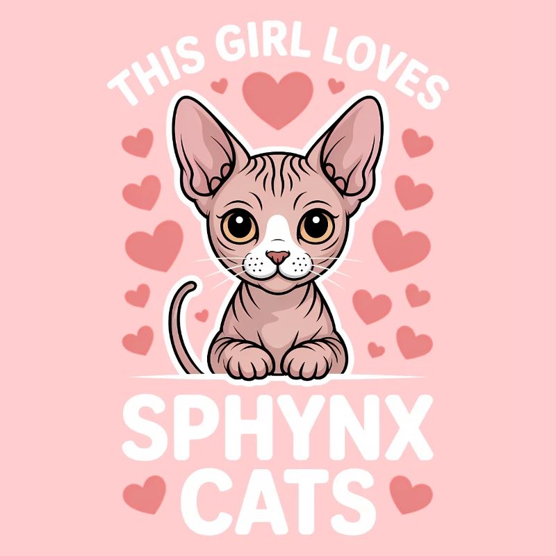 Chat Sphynx Disant Drôle Chat Sphynx Cadeau