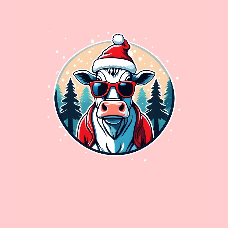Weihnachten Kuh