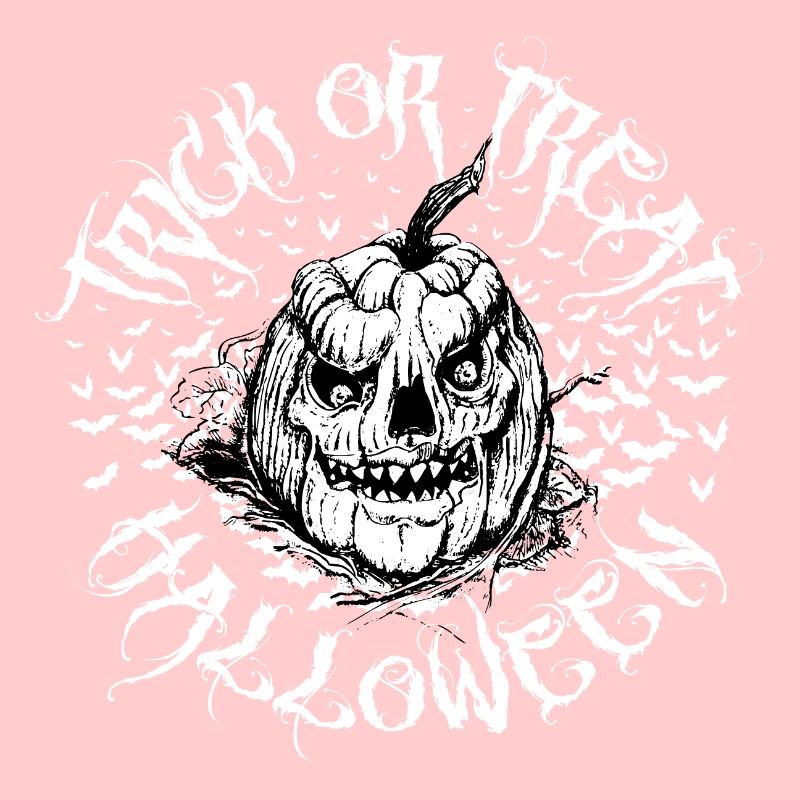 Halloween Süßes oder Saures Kürbis - Horror